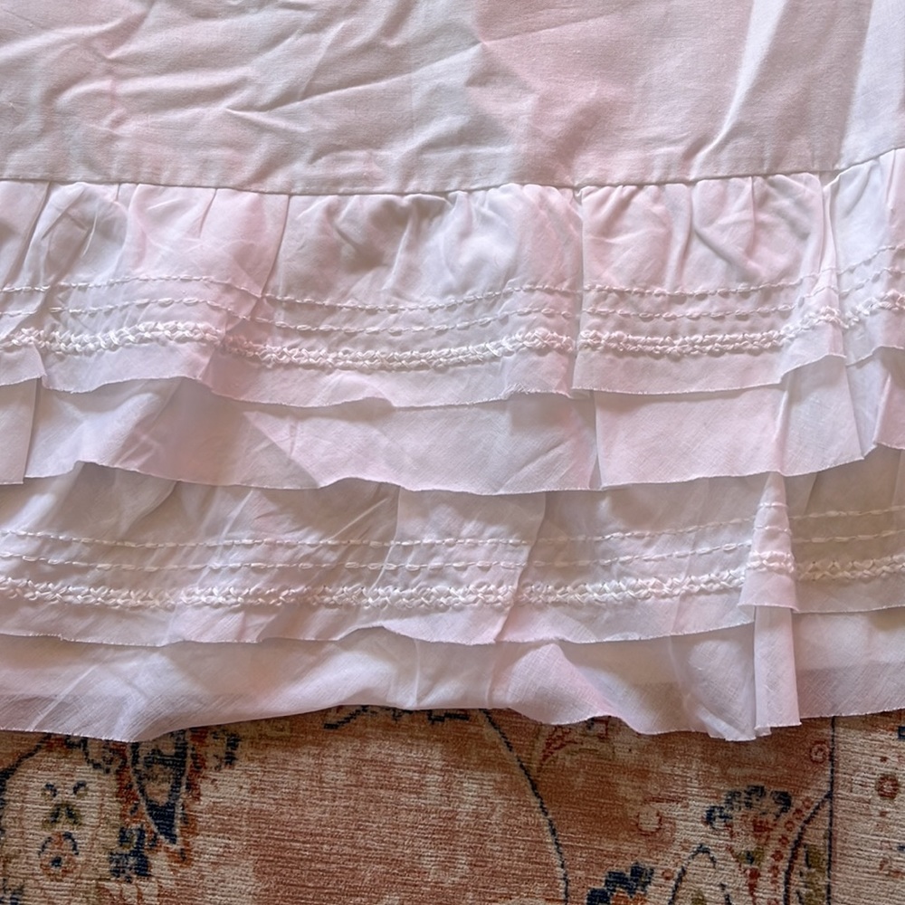 Pottery Barn Kids | Ruffle Frill Crib Skirt